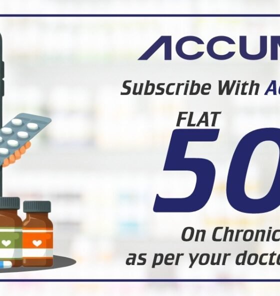 Accumedic _ Chronic mediciens on 50% Discount Indian Digital Ads