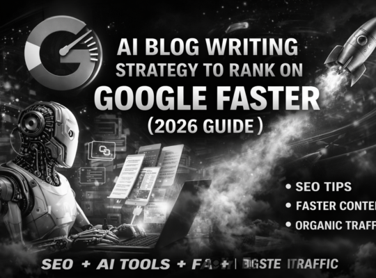 AI Blog writing strategy