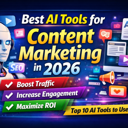 Best AI Tools For Content marketing