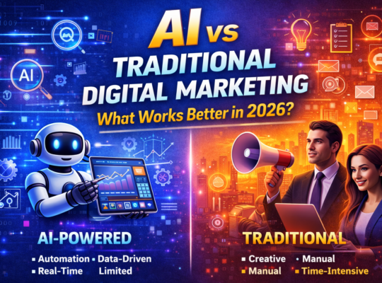 AI vs Traditional Digital Marketing